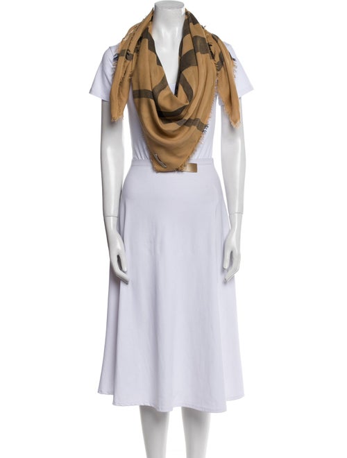 Burberry Silk Mega Check Scarf