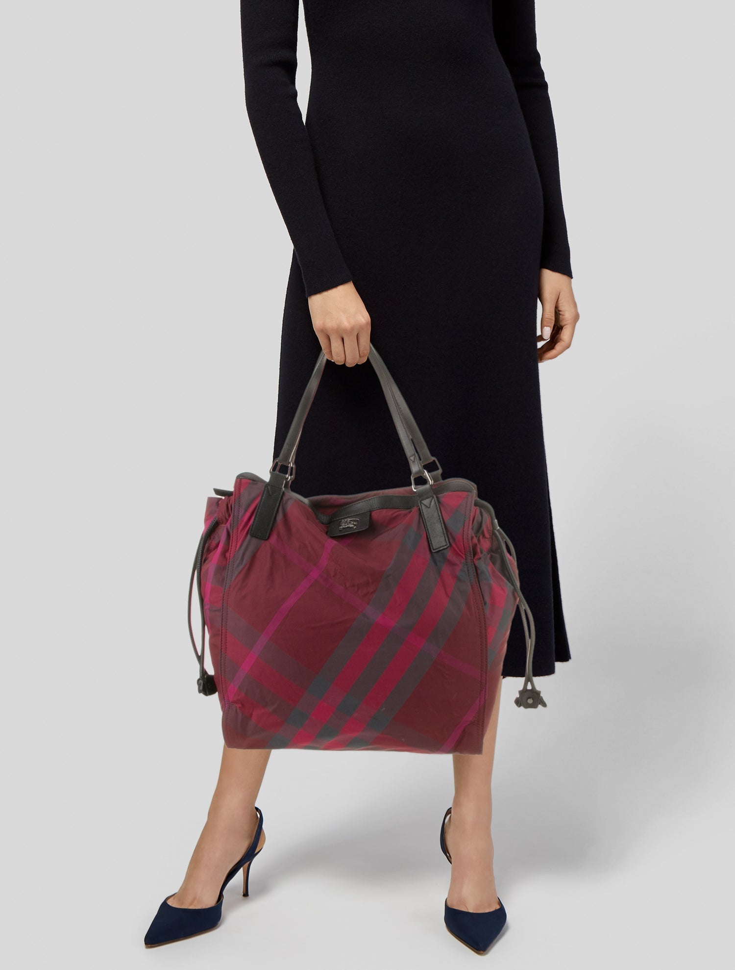 Burberry Nylon Bucket Bag