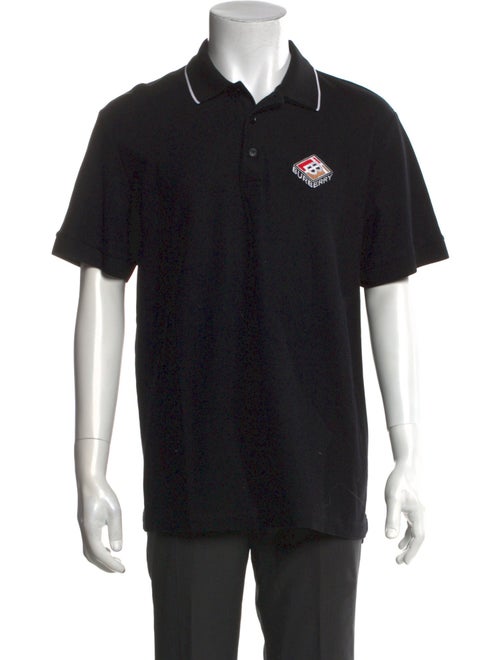 Burberry TB Monogram Graphic Print Polo Shirt
