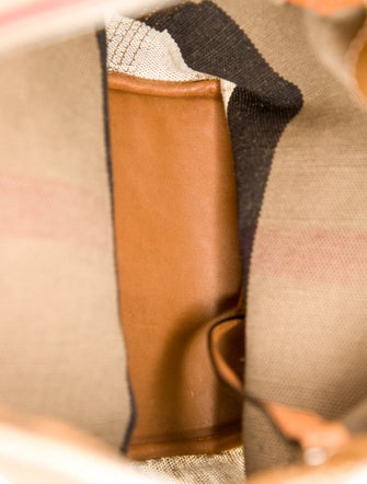 Burberry Exploded Check Bucket Bag