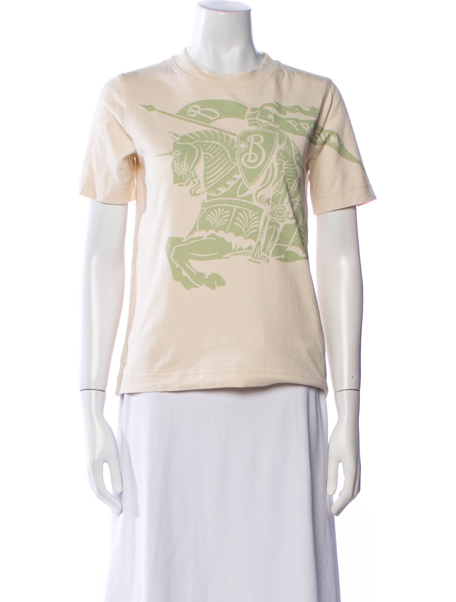 Burberry Graphic Print Crew Neck T-Shirt