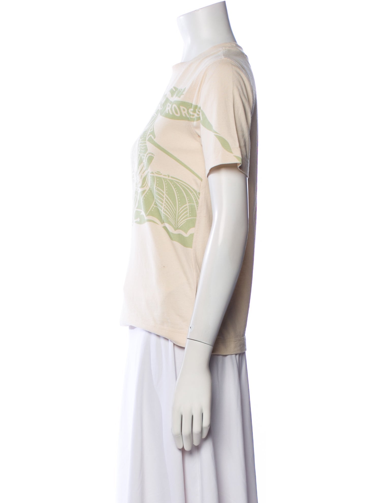 Burberry Graphic Print Crew Neck T-Shirt