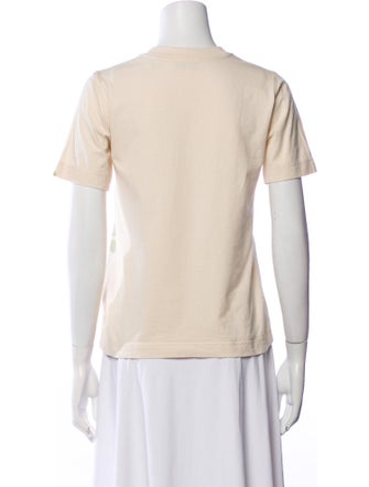 Burberry Graphic Print Crew Neck T-Shirt