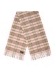 Burberry Cashmere House Check Pattern Scarf