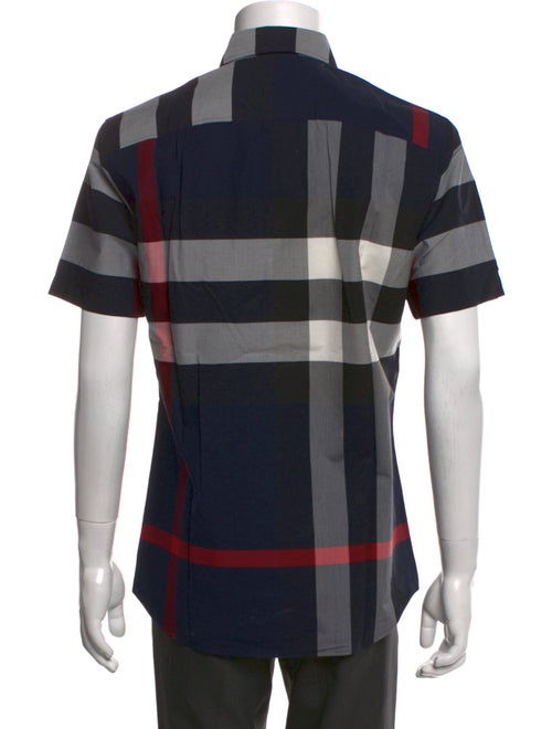 Burberry Abstract Check Short Sleeve Shirt