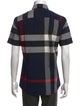 Burberry Abstract Check Short Sleeve Shirt
