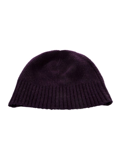 Burberry Logo Cashmere Beanie Hat