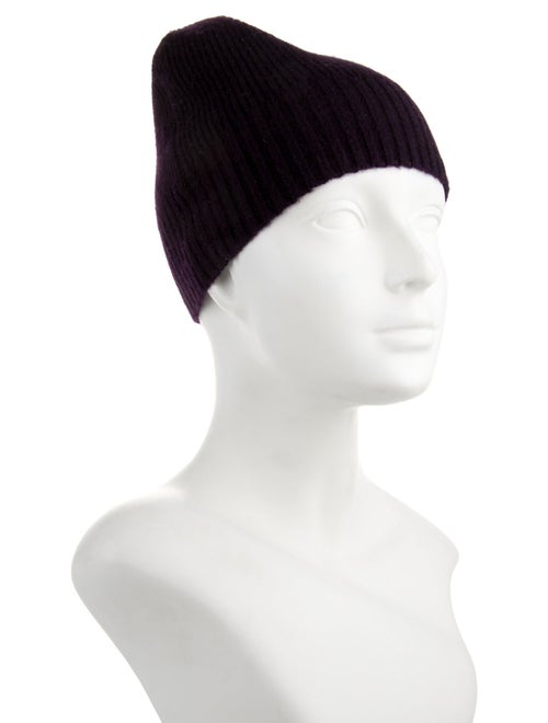 Burberry Logo Cashmere Beanie Hat