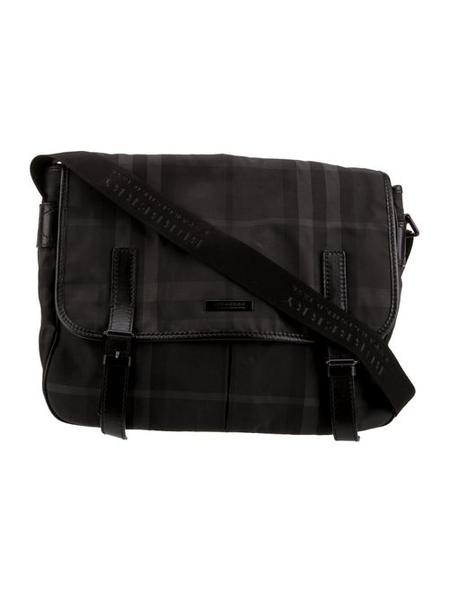 Burberry Smoked Check Messenger Bag