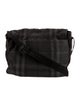 Burberry Smoked Check Messenger Bag