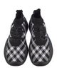 Burberry Plaid Print Sneakers