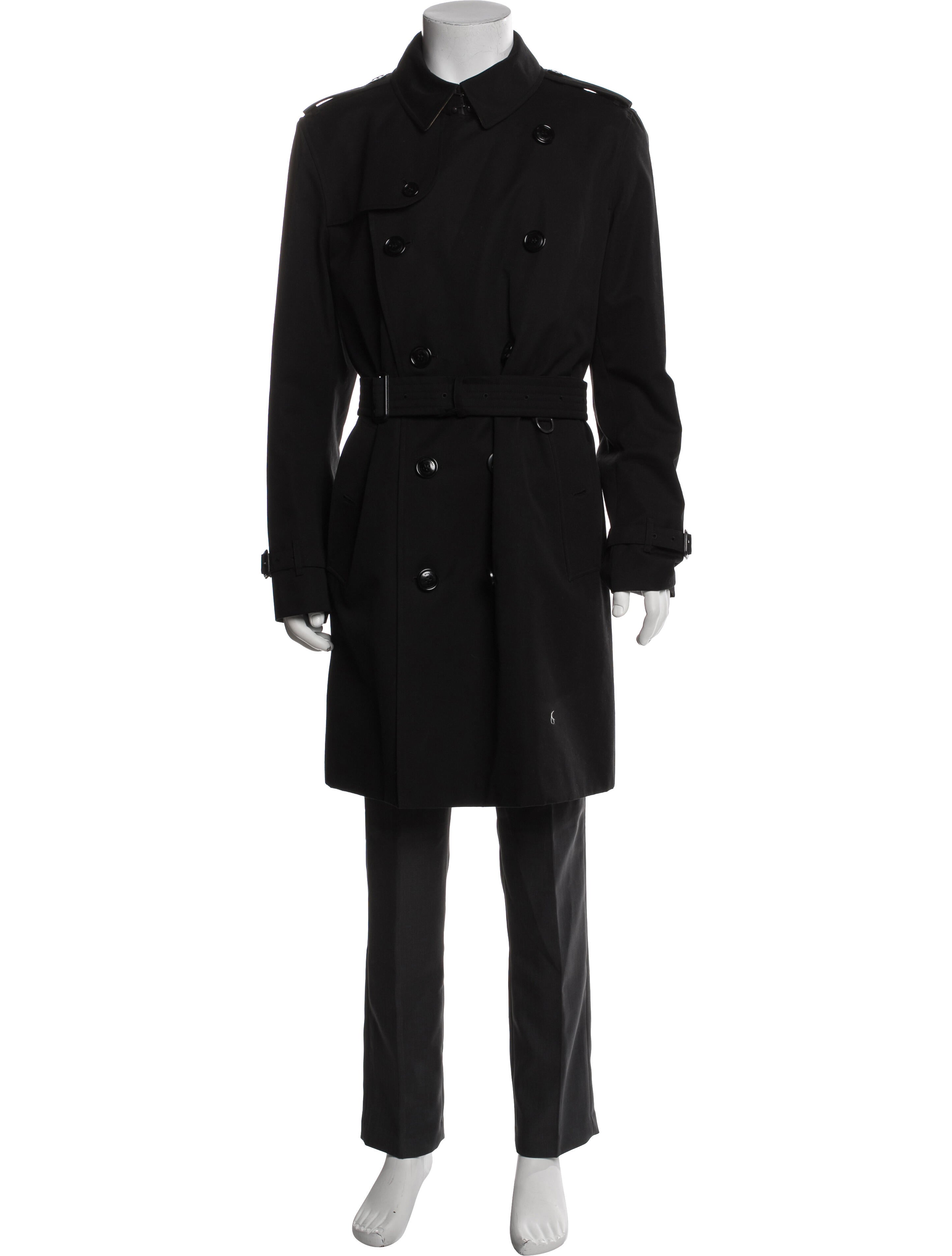 Burberry House Check Pattern Trench Coat