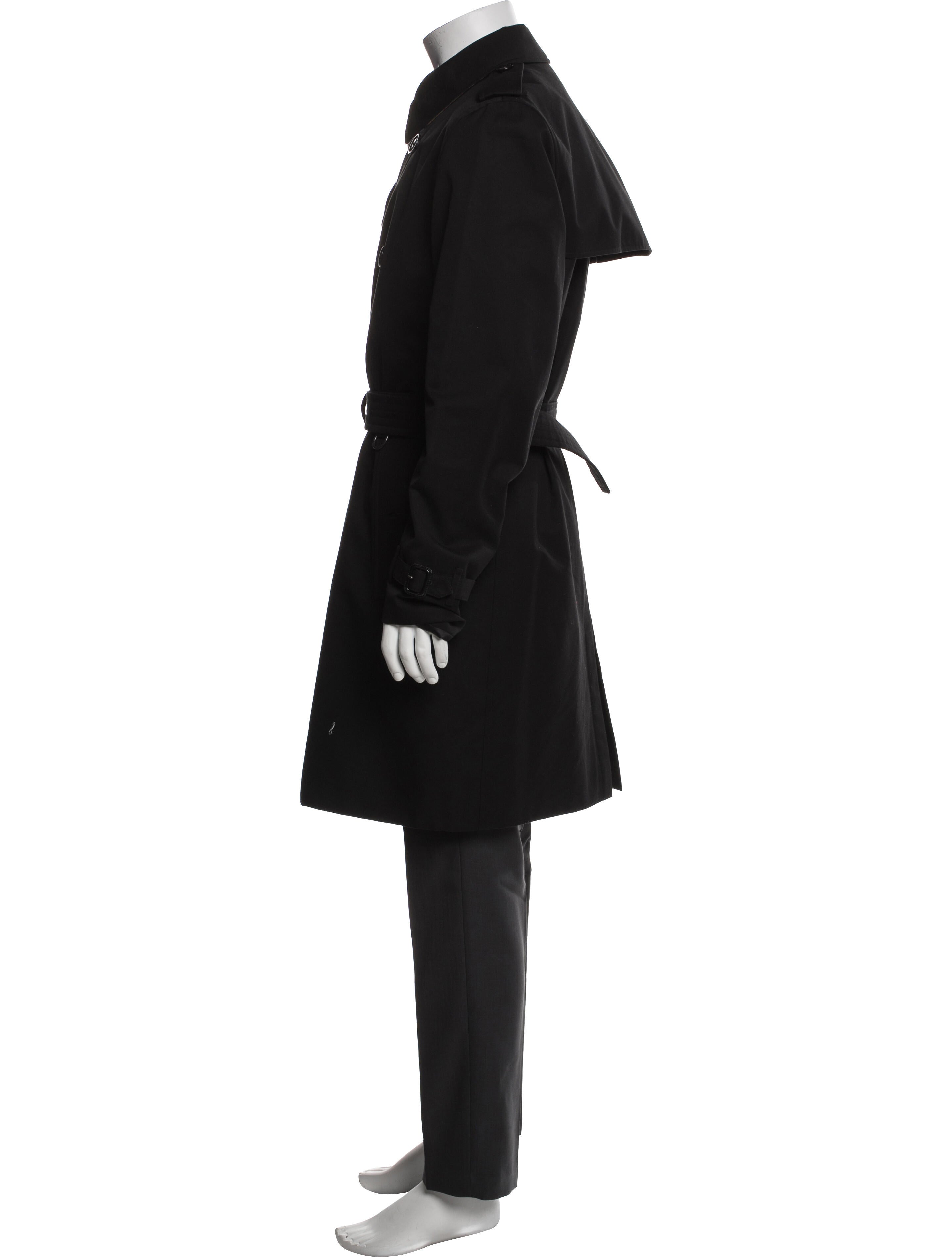 Burberry House Check Pattern Trench Coat