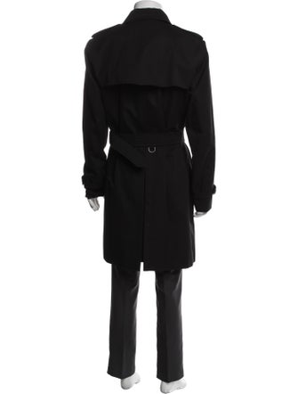 Burberry House Check Pattern Trench Coat