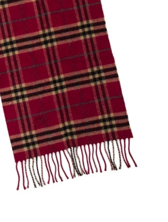 Burberry Lambswool Striped Scarf