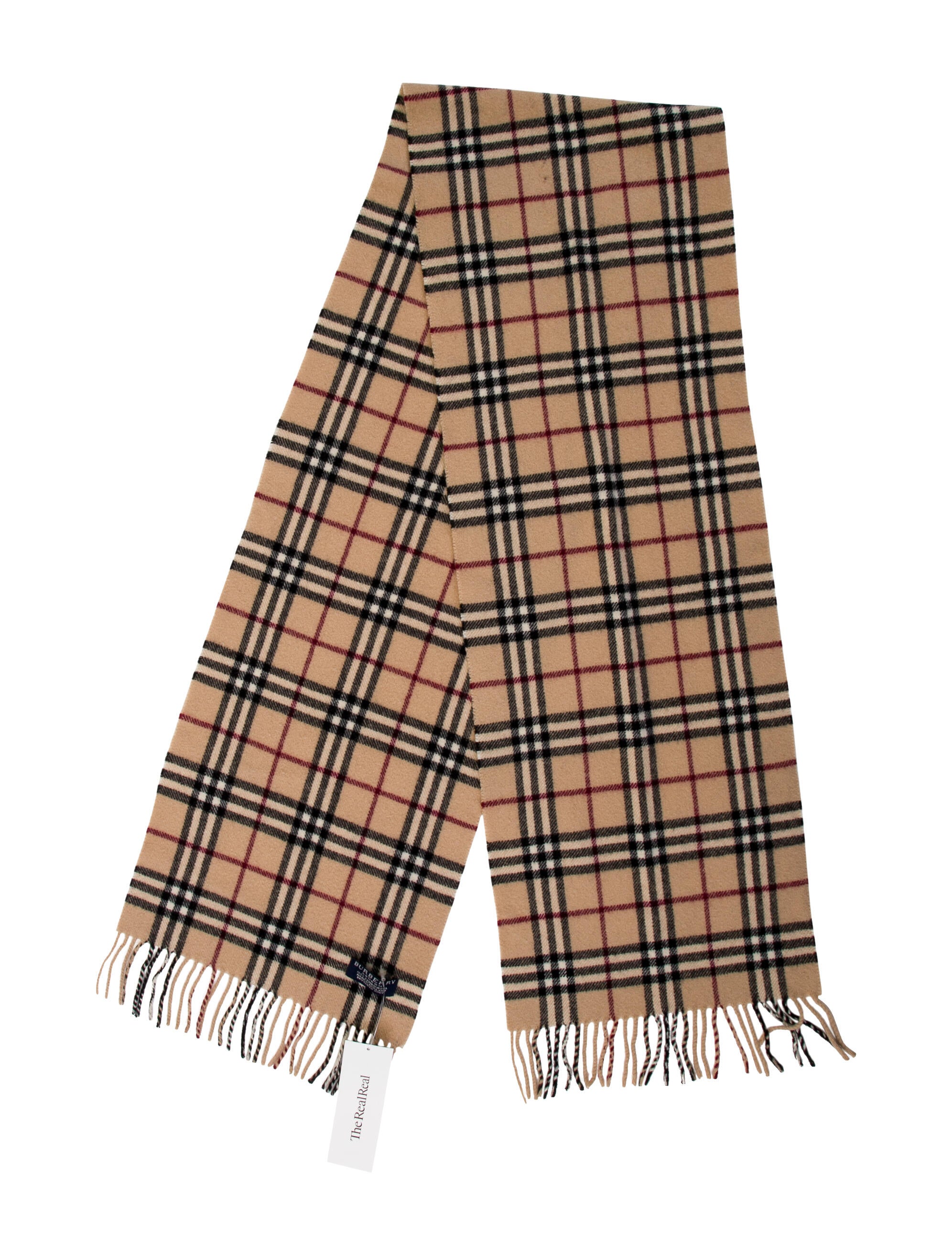 Burberry Wool Striped Scarf