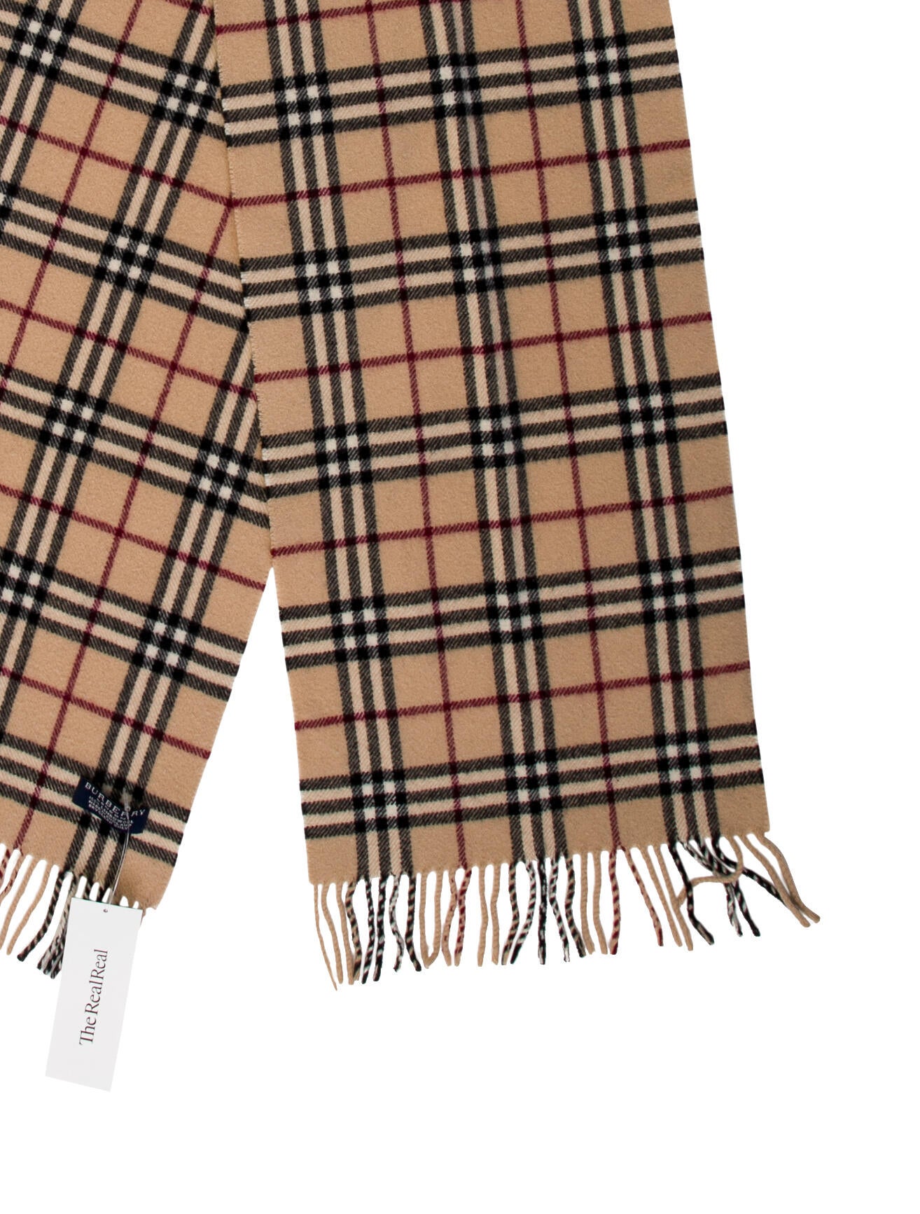 Burberry Wool Striped Scarf