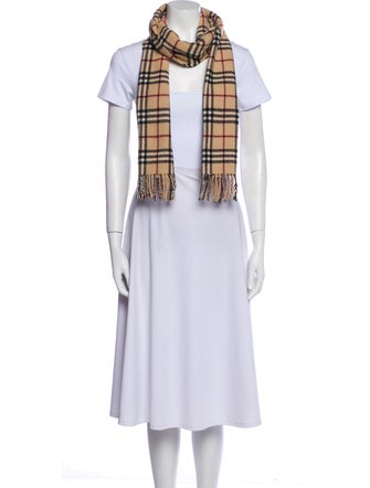 Burberry Wool Striped Scarf