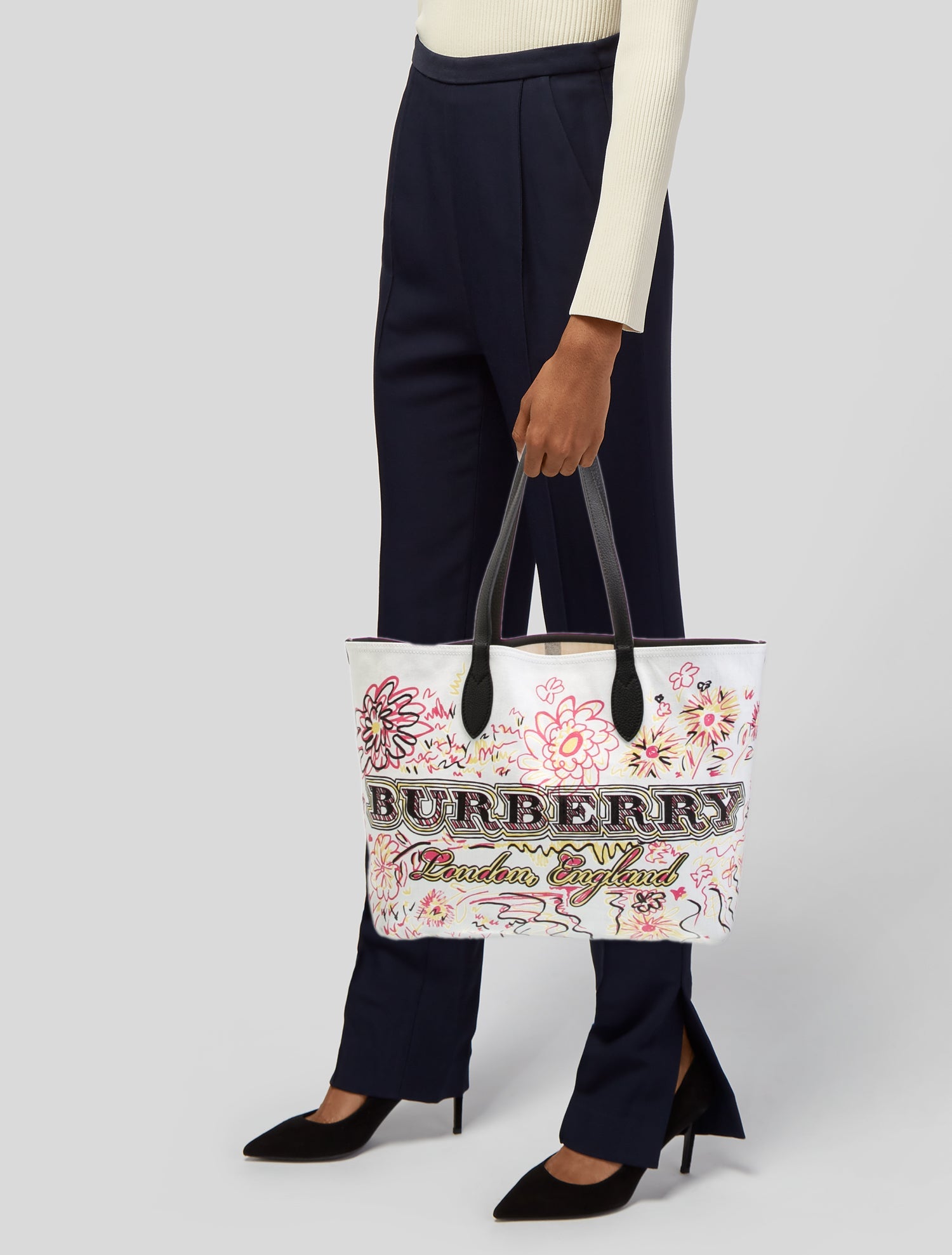 Burberry Canvas Tote