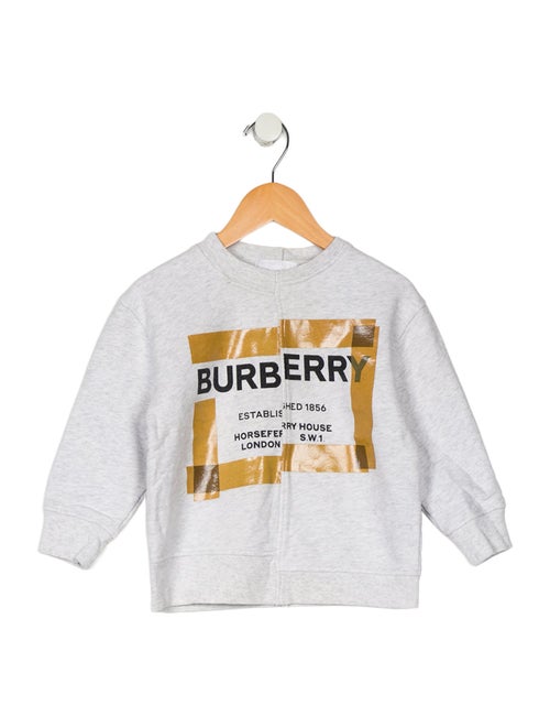 Burberry Boys' Graphic Cotton Sweater