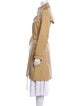 Burberry Colorblock Pattern Trench Coat