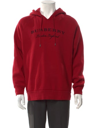 Burberry Graphic Print Crew Neck Hoodie