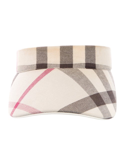 Burberry Patterned Cotton Visor