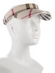 Burberry Patterned Cotton Visor