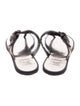 Burberry Prorsum Nova Check Pattern Flip Flops