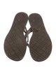 Burberry Prorsum Nova Check Pattern Flip Flops