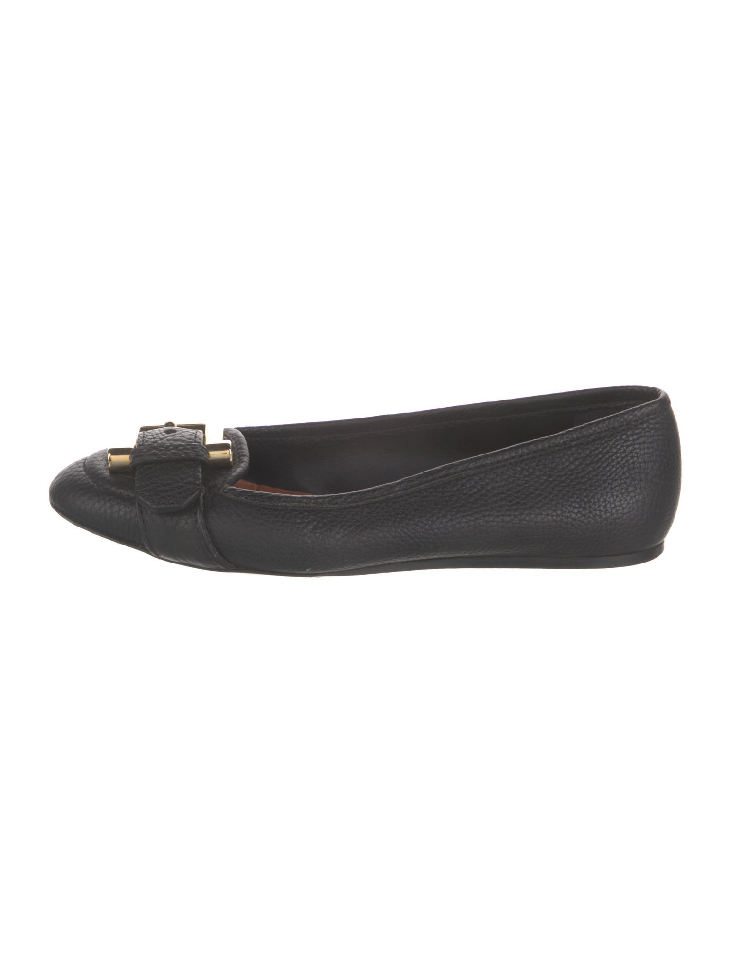 Burberry Leather Ballet Flats