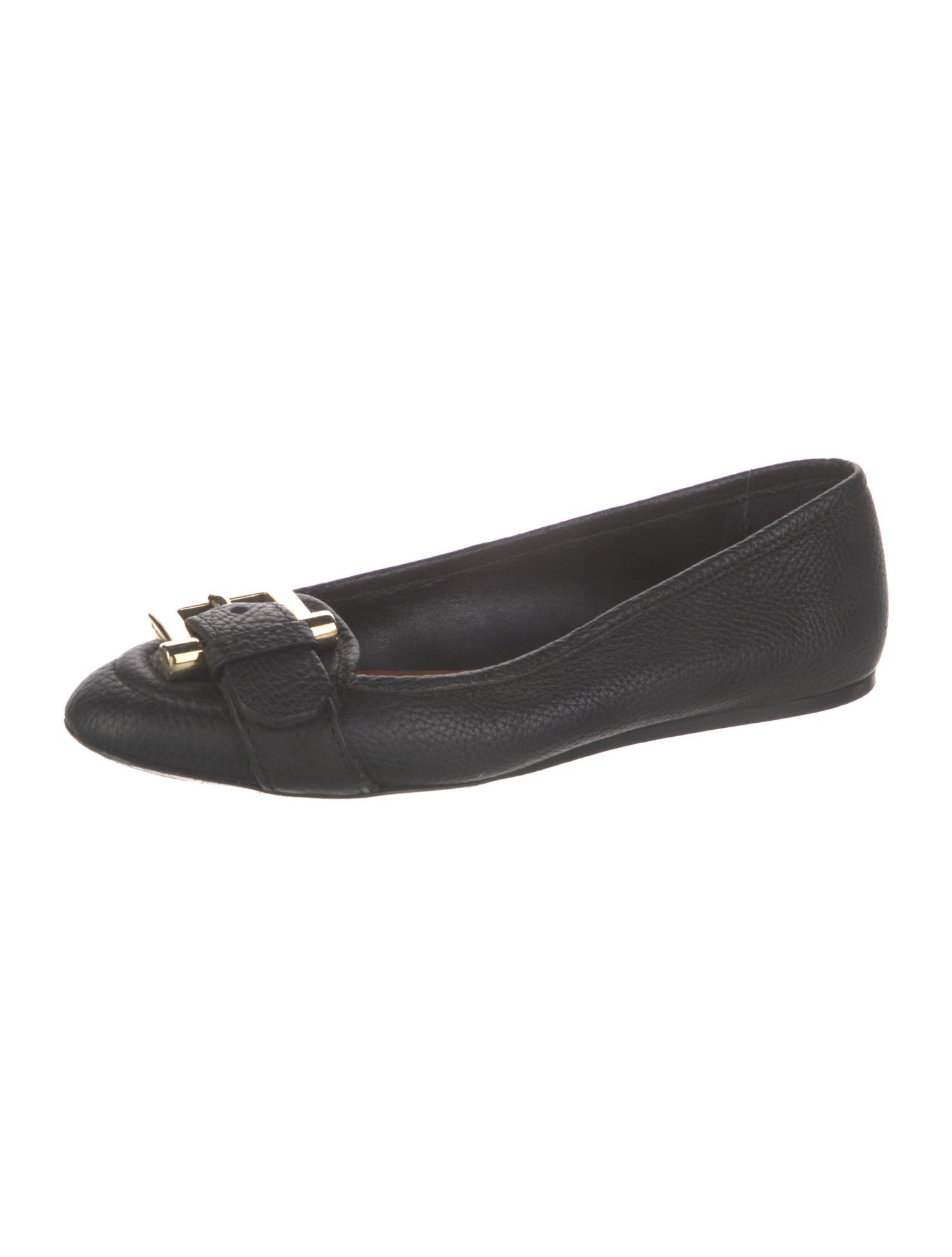 Burberry Leather Ballet Flats