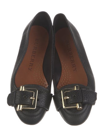 Burberry Leather Ballet Flats