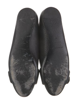 Burberry Leather Ballet Flats