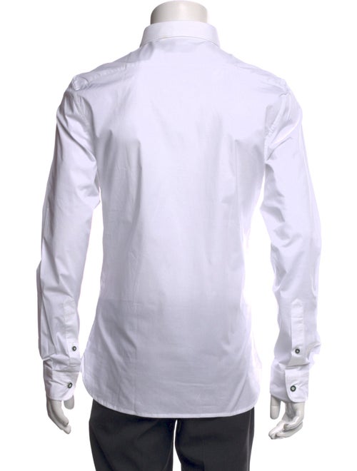 Burberry TB Monogram Long Sleeve Dress Shirt