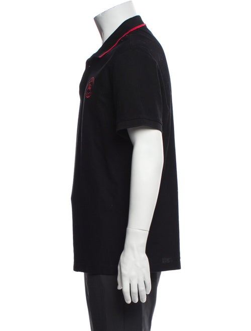 Burberry House Check Pattern Wool Polo Shirt