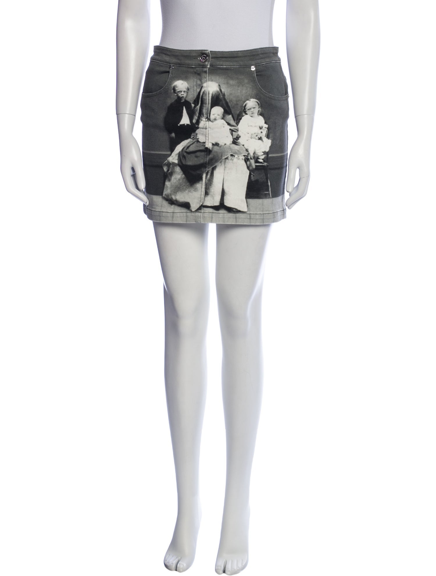 Burberry Floral Print Mini Skirt w/ Tags