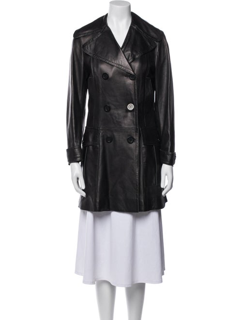 Burberry London Lambskin Trench Coat
