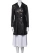 Burberry London Lambskin Trench Coat