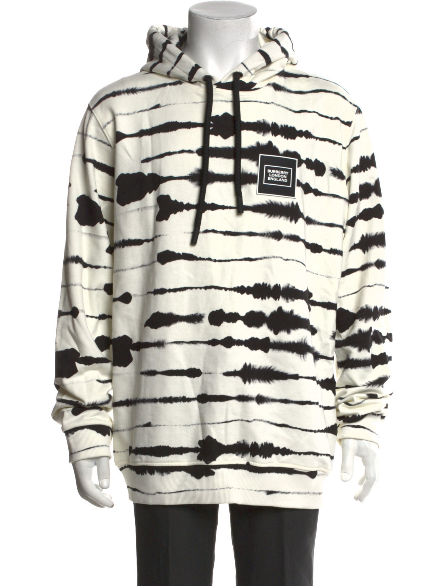 Burberry Animal Print Crew Neck Hoodie w/ Tags