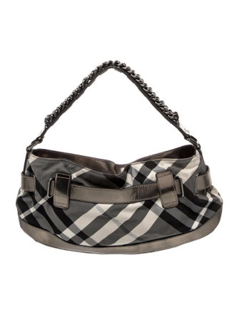 Burberry Beat Check Shoulder Bag