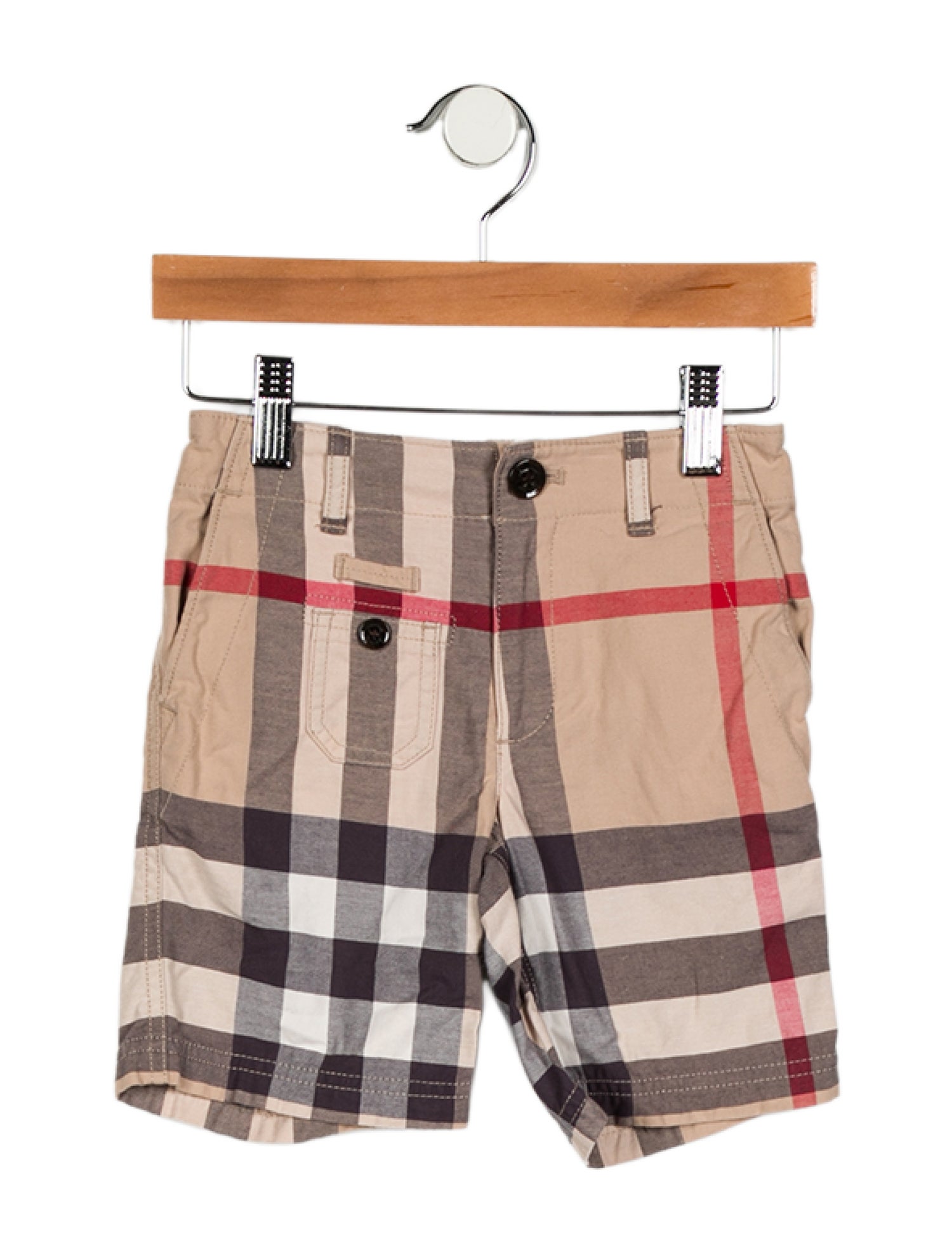 Burberry Boys' Cotton Exploded Check Shorts