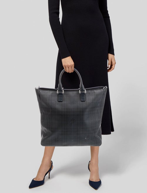 Burberry Smoked Check Tote