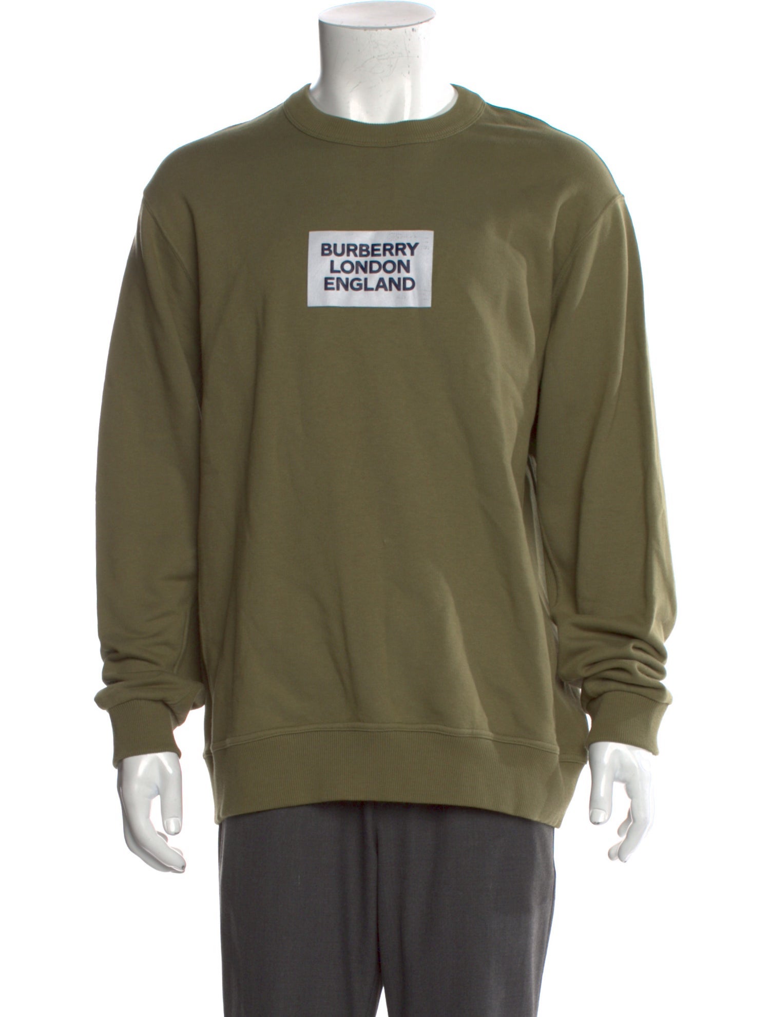 Burberry Graphic Print Crew Neck Sweatshirt