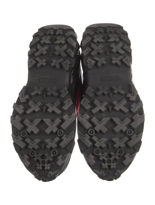 Burberry House Check Pattern Mesh Accents Sneakers