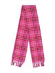 Burberry Cashmere House Check Pattern Scarf