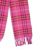Burberry Cashmere House Check Pattern Scarf
