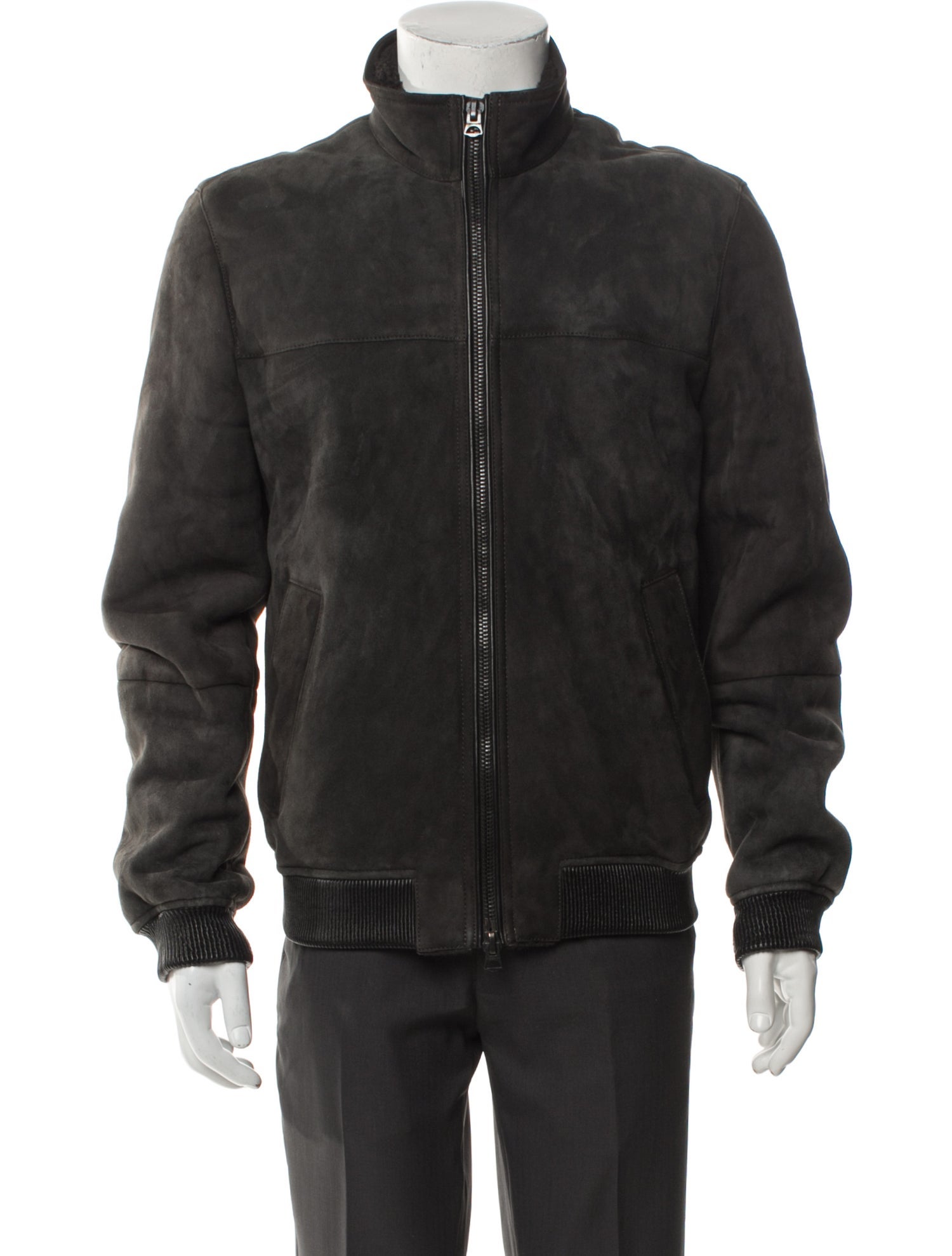 Burberry Brit Shearling Bomber Jacket