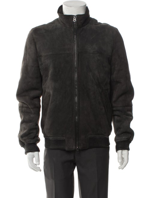 Burberry Brit Shearling Bomber Jacket