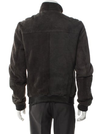 Burberry Brit Shearling Bomber Jacket